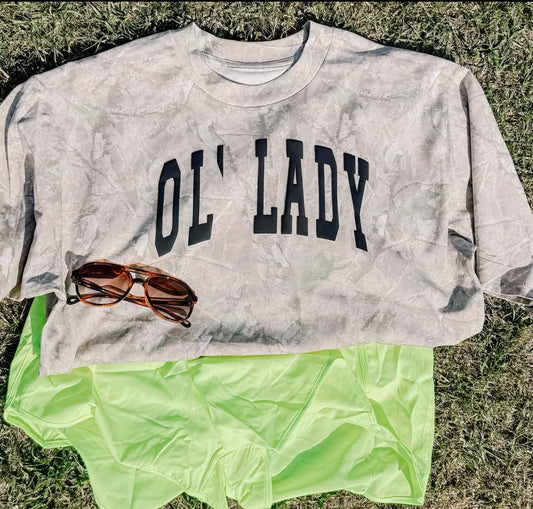 Camo Ol’ Lady Tee