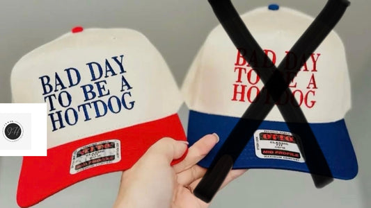 Embroidery Hotdog Hat